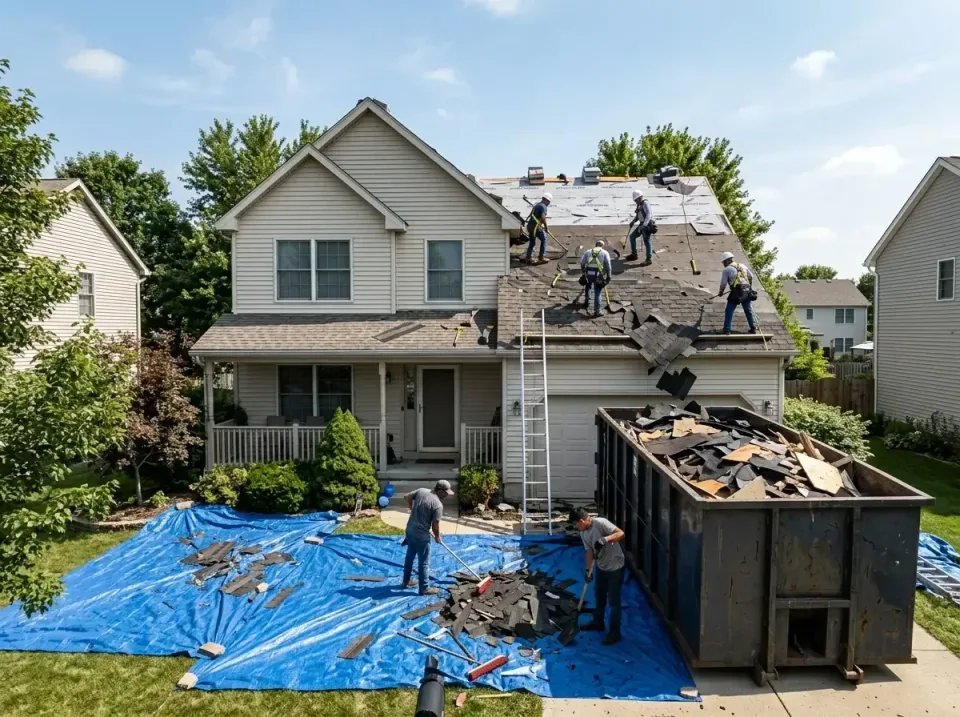 roof-replacement-debris-remova-004 — frequently asked questions, Cheapest Dumpster Rentals in Joshua, TX